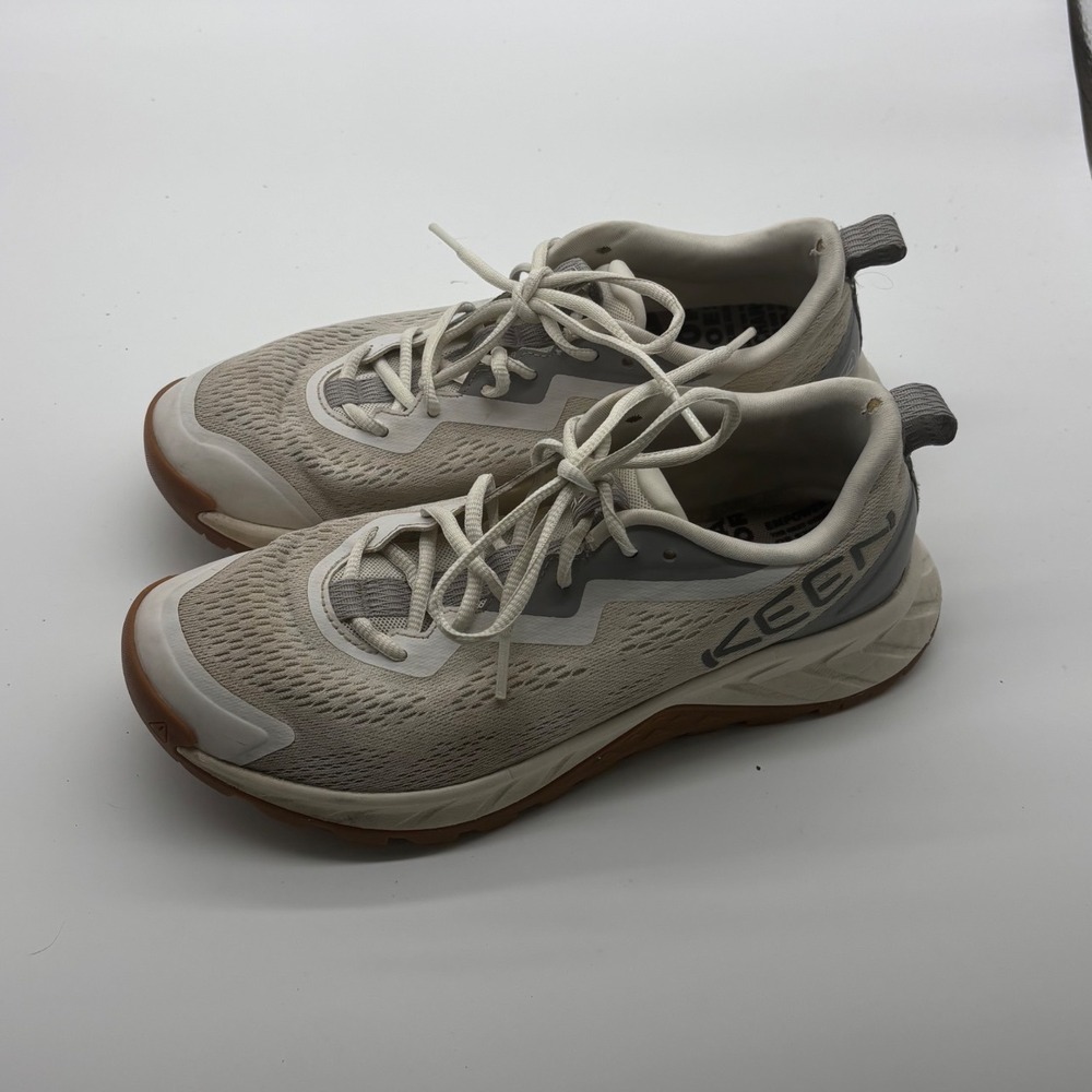 KEEN WK400 Walking Shoes Womens 9 Fawn Pink Peacock Low Top Sneakers - Picture 12 of 13